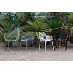 Lot 2 Chaises En Métal ALBERT KUIP Jardin - Zuiver -Magasin À Domicile lot 2 chaises en metal albert kuip jardin zuiver 13