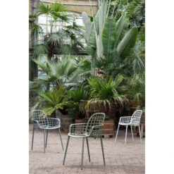 Lot 2 Chaises En Métal ALBERT KUIP Jardin - Zuiver -Magasin À Domicile lot 2 chaises en metal albert kuip jardin zuiver 18