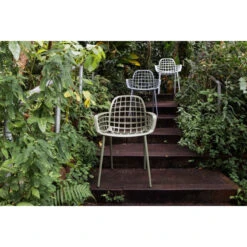 Lot 2 Chaises En Métal ALBERT KUIP Jardin - Zuiver -Magasin À Domicile lot 2 chaises en metal albert kuip jardin zuiver 19