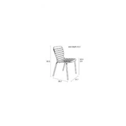 Lot De 2 Chaises De Jardin VONDEL - Zuiver -Magasin À Domicile lot 2 chaises jardin vondel zuiver 13