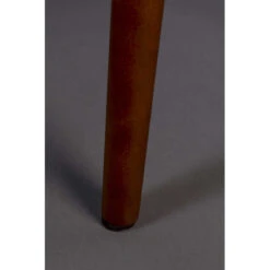 Lot De 2 Chaises En Velours Pieds Bois Dutchbone - BARBARA -Magasin À Domicile lot 2 chaises velours pieds bois dutchbone barbara 10