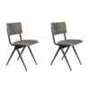 Lot De 2 Chaises De Table à Manger Willow - Dutchbone -Magasin À Domicile lot de 2 chaises de table a manger willow dutchbone