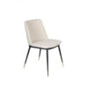 Lot De 2 Chaises Design En Tissu LIONEL - Boite à Design -Magasin À Domicile lot de 2 chaises design en tissu lionel boite a design