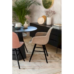 Lot De 2 Chaises Scandinaves ALBERT KUIP SOFT Tissu - Zuiver -Magasin À Domicile lot de 2 chaises scandinaves albert kuip soft tissu zuiver 10