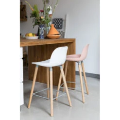 Lot De 2 Tabourets De Bar Scandinave Albert Kuip 65 Cm - Zuiver -Magasin À Domicile lot de 2 tabourets de bar scandinave albert kuip 65 cm zuiver 2