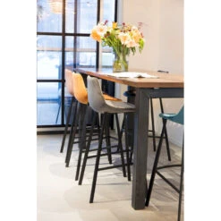 Lot De 2 Tabourets En Velours Franky 65 Cm - Dutchbone -Magasin À Domicile lot de 2 tabourets en velours franky 65 cm dutchbone 14