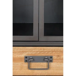 Meuble Bar à Vin En Bois Et Métal Damian - Boite à Design -Magasin À Domicile meuble bar a vin en bois et metal damian boite a design 5