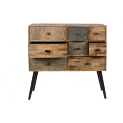 Meuble De Rangement à Tiroir En Teck Recyclé SAN - Boite à Design 19 Meuble De Rangement à Tiroir En Teck Recyclé SAN - Boite à Design -Magasin À Domicile meuble de rangement a tiroir en teck recycle san boite a design 4