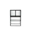 Meuble De Rangement Small Boli Métal Noir Et Verre - Dutchbone 2 Meuble De Rangement Small Boli Métal Noir Et Verre - Dutchbone -Magasin À Domicile meuble de rangement small boli metal noir et verre dutchbone