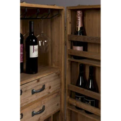 Meuble Desserte à Vin En Bois Lico - Dutchbone -Magasin À Domicile meuble desserte a vin en bois lico dutchbone 7