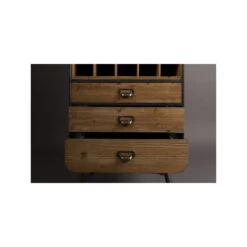 Meuble Range Bouteilles Industriel Vino -Magasin À Domicile meuble range bouteilles industriel vino 6