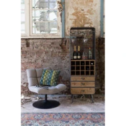 Meuble Range Bouteilles Industriel Vino -Magasin À Domicile meuble range bouteilles industriel vino 7