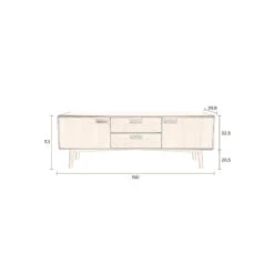 Meuble TV Scandinave Juju Bas Dutchbone 21 Meuble TV Scandinave Juju Bas Dutchbone -Magasin À Domicile meuble tv scandinave juju bas dutchbone 9