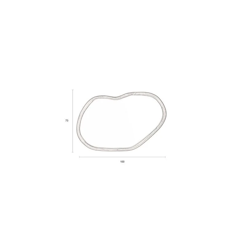 Miroir En Bois De Noyer Ashley - Dutchbone 10 Miroir En Bois De Noyer Ashley - Dutchbone – Image 8