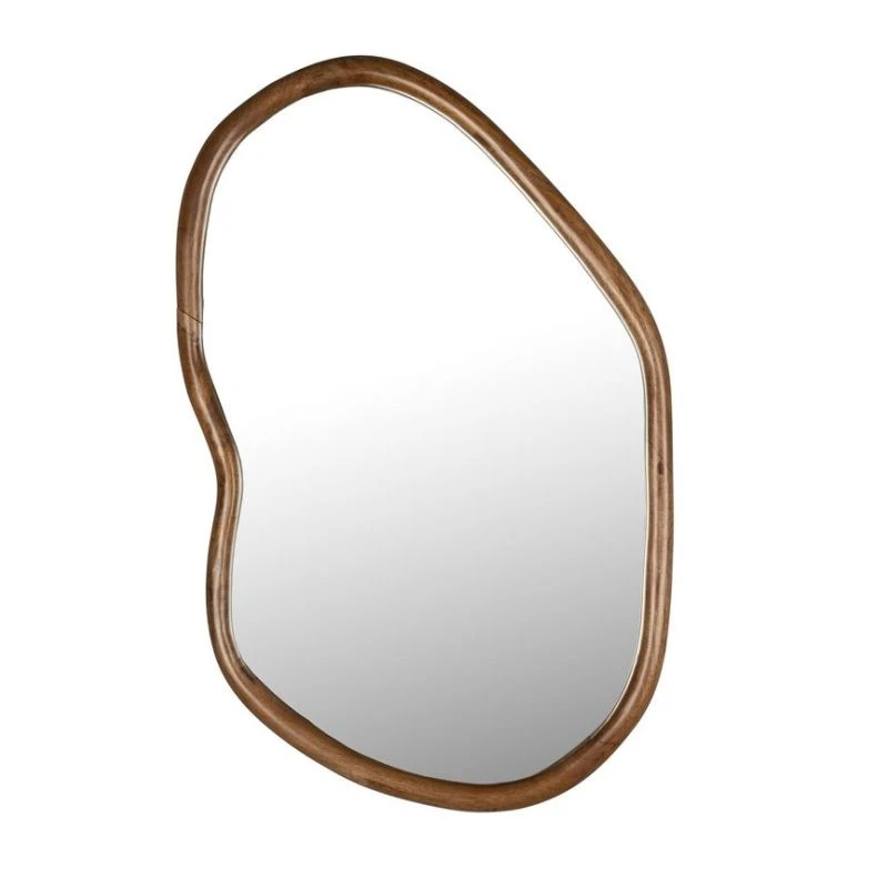 Miroir En Bois De Noyer Ashley - Dutchbone 3 Miroir En Bois De Noyer Ashley - Dutchbone