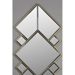 Miroir Mural Losange Miyu - Dutchbone -Magasin À Domicile miroir mural losange miyu dutchbone 3