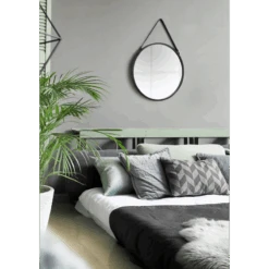Miroir Rond à Suspendre 55 Cm DELIA 10 Miroir Rond à Suspendre 55 Cm DELIA -Magasin À Domicile miroir rond a suspendre 55 cm delia 1