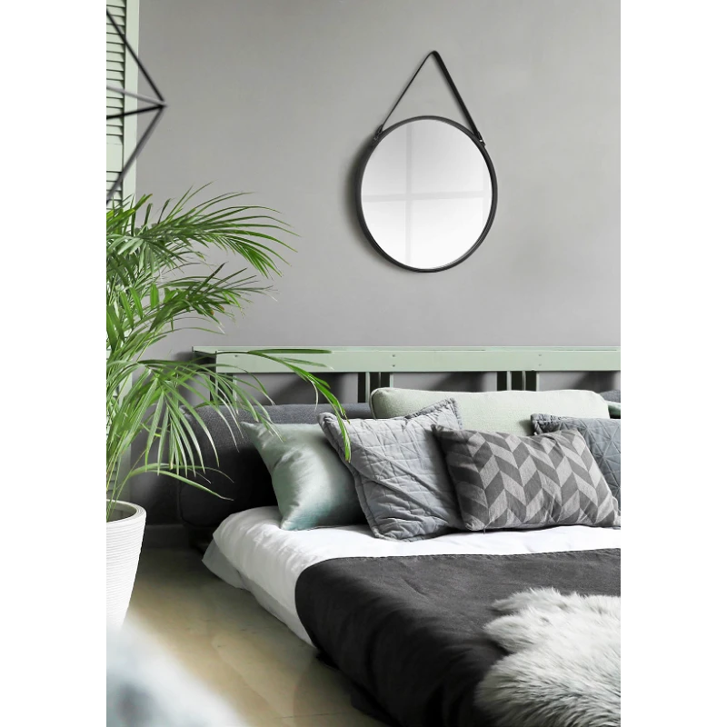 Miroir Rond à Suspendre 55 Cm DELIA 5 Miroir Rond à Suspendre 55 Cm DELIA – Image 3