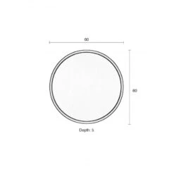 Miroir Rond Original Teinté BANDIT - Zuiver -Magasin À Domicile miroir rond original teinte bandit zuiver 2