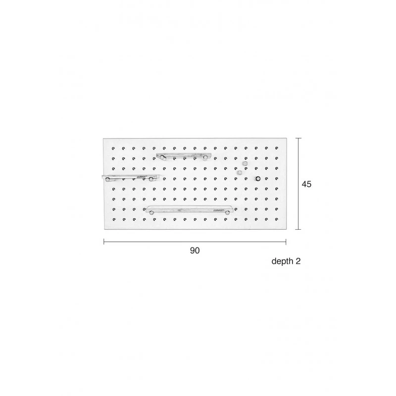 Panneau Mural Modulable Bundy - Zuiver 11 Panneau Mural Modulable Bundy - Zuiver – Image 9