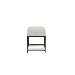 Petit Tabouret Carré Avec Coussin Milou -Magasin À Domicile petit tabouret carre avec coussin milou 6