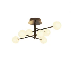 Plafonnier CELLAR 7L Métal Et Verre - Mantra