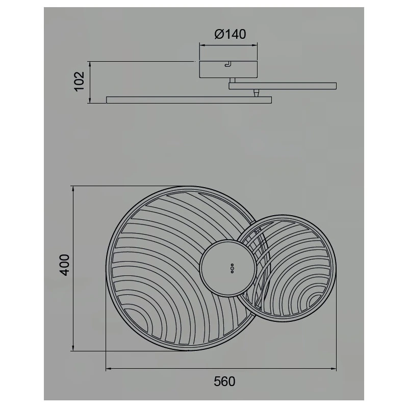 Plafonnier Ou Applique Design COLLAGE 2 - Mantra 8 Plafonnier Ou Applique Design COLLAGE 2 - Mantra – Image 6