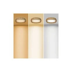 Plafonnier Rond En Rotin Kilimanjaro LED 50W - Mantra -Magasin À Domicile plafonnier rond en rotin kilimanjaro led 50w mantra 4