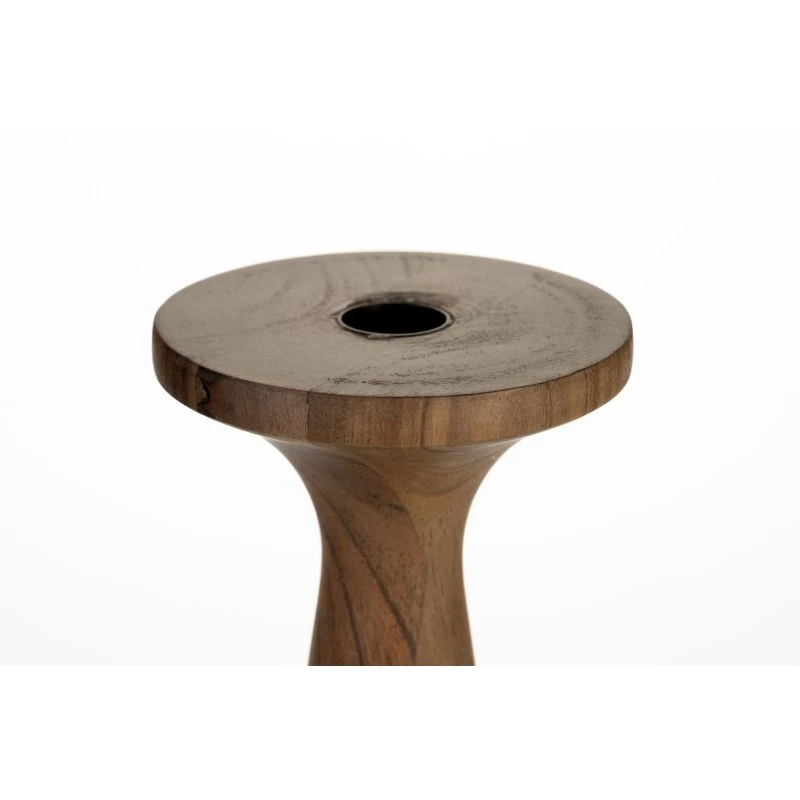 Porte Bougie En Bois Taille L - Flames - Zuiver 9 Porte Bougie En Bois Taille L - Flames - Zuiver – Image 7
