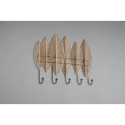 Porte Manteaux Cinq Croches Fleurs PALMA -Magasin À Domicile porte manteaux cinq croches fleurs palma 11