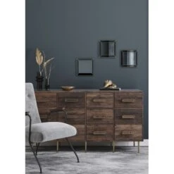 Magasin À Domicile -Magasin À Domicile set 3 miroirs carres vintage alexa 1