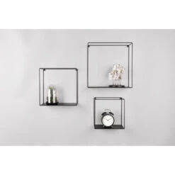 Set De Trois étagères Murales Anita -Magasin À Domicile set de trois etageres murales anita 12