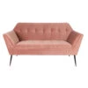 Sofa En Velours 2 Places Kate - Dutchbone -Magasin À Domicile sofa en velours 2 places kate dutchbone