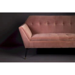 Sofa En Velours 2 Places Kate - Dutchbone -Magasin À Domicile sofa en velours 2 places kate dutchbone 8