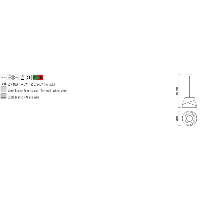 Suspension Alboran Small - Mantra 4 Suspension Alboran Small - Mantra – Image 2