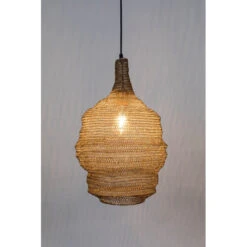 Suspension Bohème En Métal Lena -Magasin À Domicile suspension boheme en metal lena 3