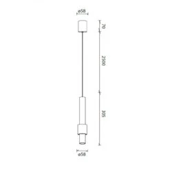 Suspension CLIFTON Mantra : Design LED 7W, Garantie 5 Ans -Magasin À Domicile suspension clifton mantra design led 7w garantie 5 ans 3