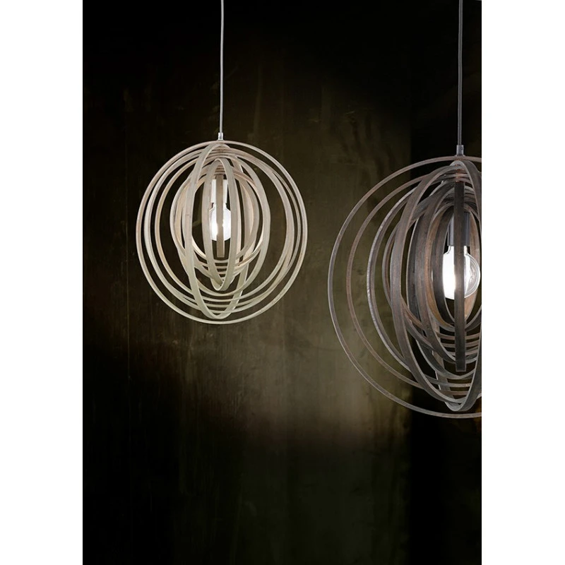 Trio Suspension Design En Bois Naturel- Boolan 4 Trio Suspension Design En Bois Naturel- Boolan – Image 2