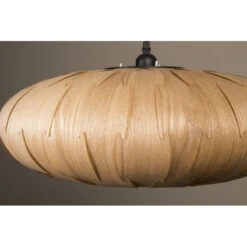Suspension En Bois Ovale Bond - Dutchbone -Magasin À Domicile suspension en bois ovale bond dutchbone 2