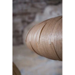 Suspension En Bois Ovale Bond - Dutchbone -Magasin À Domicile suspension en bois ovale bond dutchbone 3