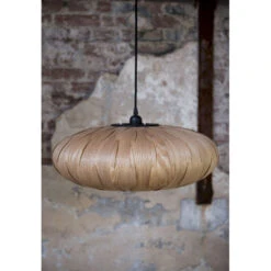 Suspension En Bois Ovale Bond - Dutchbone -Magasin À Domicile suspension en bois ovale bond dutchbone 4