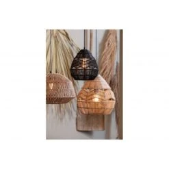 WOOOD Suspension En Jute Ø45cm Kace -Magasin À Domicile suspension en jute o45cm kace 3