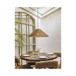 Suspension En Rotin Design Caribe 60 Cm -Magasin À Domicile suspension en rotin design caribe 60 cm 1