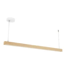 Suspension Led Bois Linha S - Aluminor -Magasin À Domicile suspension led bois linha s aluminor 2
