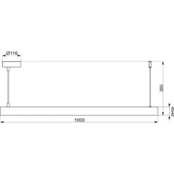Suspension Led Bois Linha S - Aluminor -Magasin À Domicile suspension led bois linha s aluminor 4