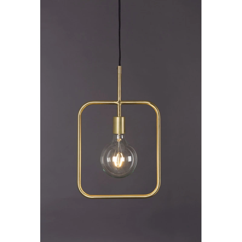 Suspension Métal Dorée Industriel CUBO - Dutchbone 4 Suspension Métal Dorée Industriel CUBO - Dutchbone – Image 2