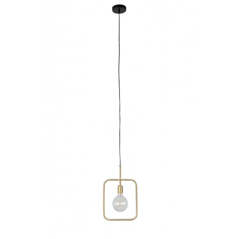 Suspension Métal Dorée Industriel CUBO - Dutchbone 3 Suspension Métal Dorée Industriel CUBO - Dutchbone