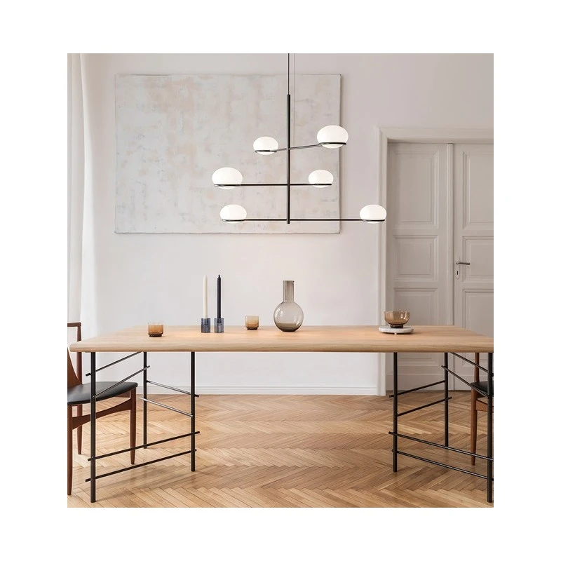 Suspension Moderne Design 6 Lampes COCO 4 Suspension Moderne Design 6 Lampes COCO – Image 2
