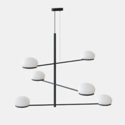 Suspension Moderne Design 6 Lampes COCO 12 Suspension Moderne Design 6 Lampes COCO -Magasin À Domicile suspension moderne design 6 lampes coco 4