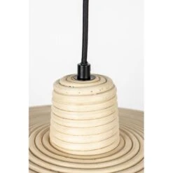 Suspension Ronde En Rotin BALANCE M - Zuiver -Magasin À Domicile suspension ronde en rotin balance m zuiver 4
